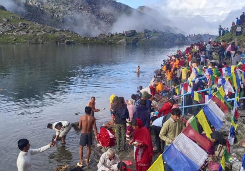 रसुवाको गोसाइँकुण्डमा प्रत्येक वर्ष लाग्ने जनैपूर्णिमा  मेला सम्पन्न