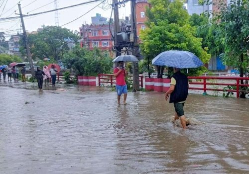 पाँच प्रदेशमा भारी वर्षाको सम्भावना,सचेत रहन महाशाखाको अनुरोध