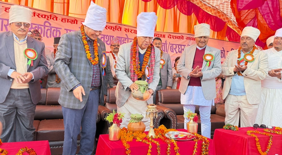 थारू कला, सीप र संस्कृतिको प्रवद्र्धन गरौं शेरबहादुर देउवा