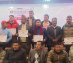 नेपाल राष्ट्रिय निर्माण व्यवसायी संगठन धादिङको अध्यक्षमा युनियन बंजरा निर्वाचित